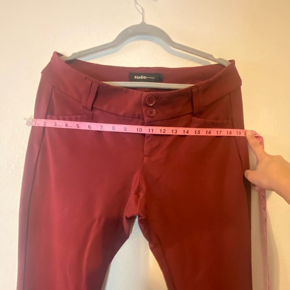 Torrid Studio Red Flared Pants - Picture 2 of 3